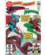 DC COMICS PRESENTS #48 (Aug. 1982) DC Comics - SUPERMAN &amp; AQUAMAN Irv No... - $166.40 MXN