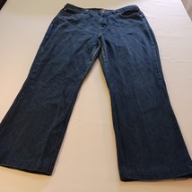 New York & Company Women's Black Jeans Size 16 Flare Average image 11