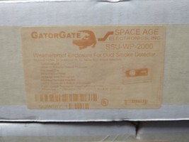 SPACE AGE SSU-WP-2000 Weatherproof Enclosure for SL-2000 Duct Smoke Dete... - $2,226.59 MXN