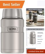 24 Ounce Stainless King Food Jar with Built-in Serving Bowl - Dishwasher... - $47.47