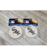 Chicago White Sox MLB Lot 24 Coasters 4&quot; Round 2 Sets 12 each NEW Man Ca... - €22,03 EUR