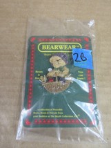 Boyds Bears Autumn BearyBlossom 26085 Bearwear Bear Wearable Pin  Box 2B* - £9.56 GBP