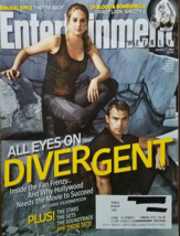 Shailene Woodley &amp; theo James in Divergent @  Entertainment Weekly MAR 2014 - £3.15 GBP