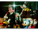The Mickey Mouse Revue Disney World Orlando Florida FL UNP Chrome Postca... - $4.49