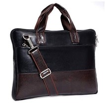 Laptop Bag Vegan Leather Office Messenger Bag Slim &amp; Styles for men&#39;s - $40.35