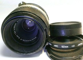 Nikon 55mm f3.5 Micro-Nikkor-P lens Non Ai close-up F mount  macro close-focus - $79.65