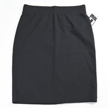 NEW Nicole Miller Small Black Ponte Pull On Pencil Skirt - £11.98 GBP