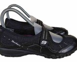 Femmes SKECHERS Speedsters Mary Jane Chaussures Noir - Taille US 5 - £19.77 GBP