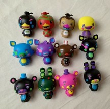 Lot of 12 Funko Blacklight Five Nights at Freddy&#39;s Pint Size Heroes FNaF Figures - £27.17 GBP