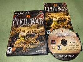 History Channel Civil War A Nation Divided Sony PlayStation 2 Complete in Box - £4.70 GBP