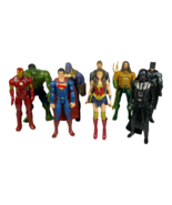 Marvel Avengers DC Star Wars 12&quot; Action Figures Hulk Superman Aquaman Lo... - £54.95 GBP