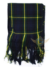 Scottish Clan Gordon Tartan Highland Scarf Handmade SASH SCARF 90&quot; X 12&quot; - $14.00