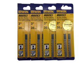 Irwin Marathon 3071336 3&quot; 36 TPI  Metal Cutting Saw Blades Pack of 4 - $25.73