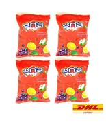 4 x Chewy Candy SUGUS Assorted Fruit Flavoured Chews 4 Pack Total 400 tabs - £38.11 GBP