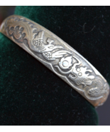 Dragon bracelet, bangle, silver dragon bracelet, dragon tribal bracelet,... - £35.88 GBP