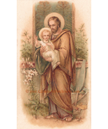 St. Joseph – based on a Vintage French Holy Card - £8.88 GBP