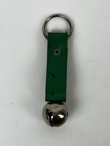 Sleigh Bell on 3.5” Leather Strap With Keyring - £9.57 GBP