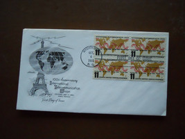 1965 Intl Telecommunication Union First Day Issue Envelope Stamps #1274 FDC - £2.00 GBP