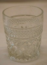 Wexford Clear Old Fashioned Glass Anchor Hocking Diamond Point 4 oz. Vintage - £10.27 GBP