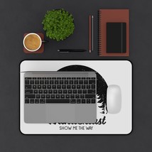 Fully Customizable Anti-Slip Neoprene Office Desk Mat - Wanderlust Print - £18.71 GBP+