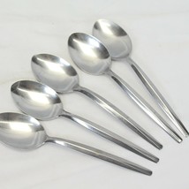 Ekco Stainless EKS36 Oval Soup Spoons 7.125&quot; Lot of 5 - £10.95 GBP