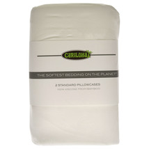 Classic Bamboo Pillowcase Set - White-Standard by Cariloha for Unisex - ... - $39.60