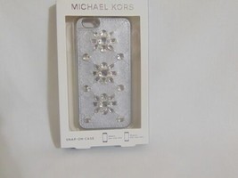 Michael Michael Kors Embellished Leather-Inlay iPhone 6 Cover  $75 - £27.24 GBP