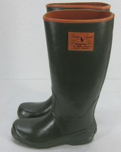 Ralph Lauren Proprietor Women&#39;s 14&quot; Tall Green Rain Boots Muck Boots Size 5 Us - £18.93 GBP