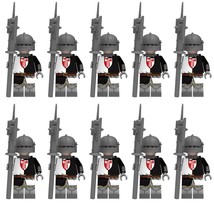10pcs The Wars of the Roses Englishmen Medieval Soldiers Minifigures Accessories - £19.97 GBP
