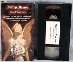 Marilyn Monroe Loss Of Innocence (1997, VHS) Rare Provocative Footage - £10.54 GBP