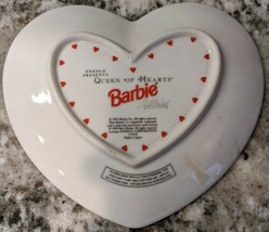 Barbie Decorative Mini Plate Heart Shaped Queen Of Hearts By Bob Mackie - £8.37 GBP