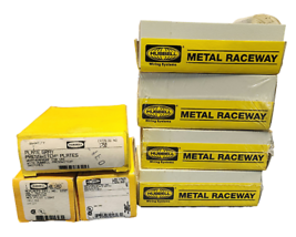 Hubbell Presswitch, Presswitch Plate and Metal Raceway Receptacle Boxes - £139.54 GBP