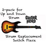 2 PCS PACK NEW GUITAR HERO WORLD TOUR STRUM STRUMMER SWITCH REPAIR XBOX ... - $272.29 MXN