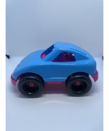 American Plastic Toys Inc Blue Toy car. Made in USA. Item 410. - $16.94 CAD