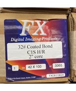 #32 Coated Bond 42&quot; x 100&#39; CIS H/R Inkjet Presentation Plotter Paper .00... - $1,092.97 MXN