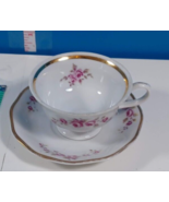 Vintage Favolina China Made in Poland rose patern cup and saucer - £11.65 GBP