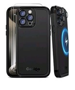 iPhone 15 Pro Max Case 2X Tempered Glass Screen Protector Camera Lens Pr... - $18.16 CAD