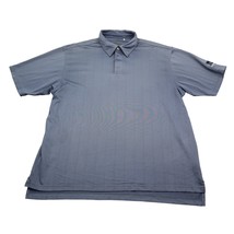 Le Triomphe Shirt Mens L Blue Polo Adidas ClimaCool Golf Logo on Sleeve - $15.72