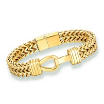 Jewelry stainless steel braided bracelet stainless steel magnetic clasp fashion bangles thumb200