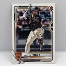 2021 Topps Bowman Baseball Buster Posey Base #6 San Francisco Giants - £1.54 GBP