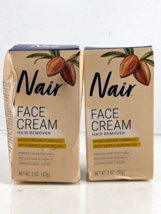 Nair Hair Remover Moisturizing Face Cream with Sweet Almond Oil 2 Oz Pack of 2 - £11.38 GBP
