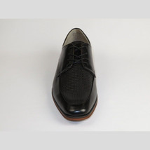 Men's Shoes Steve Madden Soft Leather upper Lace Up Imala Black image 3