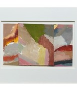 Abstract Original Painting Signed JoAnn Ugolini Berkley Ca Framed Matted... - $166.25