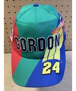 Jeff Gordon Nascar 24 Multicolor DuPont 50th Anniversary Adjustable Hat Cap - $19.00
