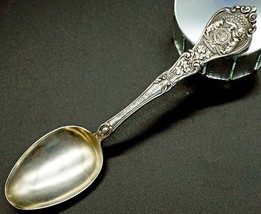 Ornate Sterling Silver Souvenir Spoon Missouri by BAKER-MANCHESTER MFG CO - £20.71 GBP