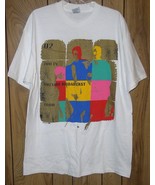 U2 Concert Tour T Shirt 1992 Zoo Tv Outside Broadcast Single Stitched X-... - €142,30 EUR