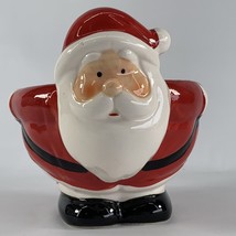 Christmas Santa Claus Candy Dish Bowl Cute Decoration - £19.55 GBP