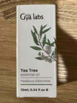 Gya Labs Tea Tree Essential Oil for Skin Face & Toenails 0.34 fl oz EXP 4/27 NEW - $9.50