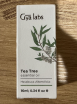 Gya Labs Tea Tree Essential Oil for Skin Face &amp; Toenails 0.34 fl oz EXP ... - £7.61 GBP