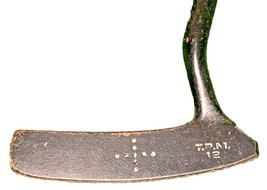 Spalding T.P.M. 12 Precision Ground Putter Vintage Factory Grip RH Steel... - £24.93 GBP